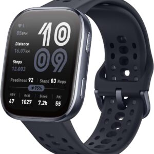 Amazfit Bip 6 Smart Watch 46mm 1.97" AMOLED GPS Bluetooth Call Black