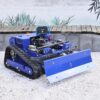 Remote Control 4WD Hybrid Track Lawn Mower Adjustable 1.1–5.9" Cutting Height