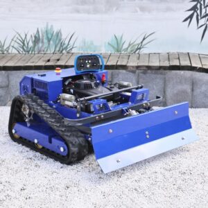 Remote Control 4WD Hybrid Track Lawn Mower Adjustable 1.1–5.9" Cutting Height