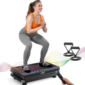 AXV AXV Vibration Plate Fitness Platform – Vibrating Exercise Platform for Home Gym Workouts