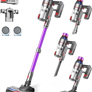 550W Cordless Stick Vacuum Cleaner – LED Display, Lightweight, Rechargeable