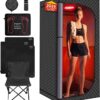 MIXC Upgraded Low EMF Infrared Sauna Box – Ideal for Relaxation & Detoxification